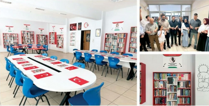 Pendik’te ‘Filistin Şehitleri’ Kütüphanesi Açıldı