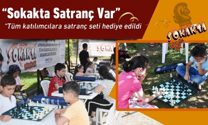 Pendik'te Sokak Satrancı Heyecanı Yaşandı