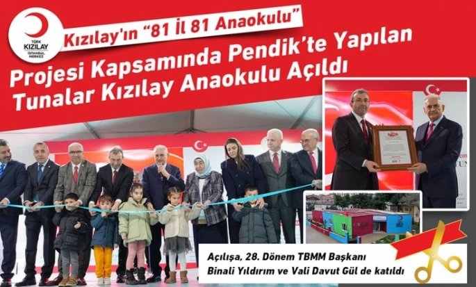 Pendik Tunalar Anaokulu Açıldı