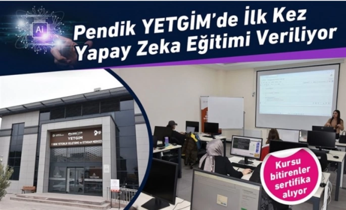 Pendik YETGİM'de Yapay Zeka Eğitimi Başladı