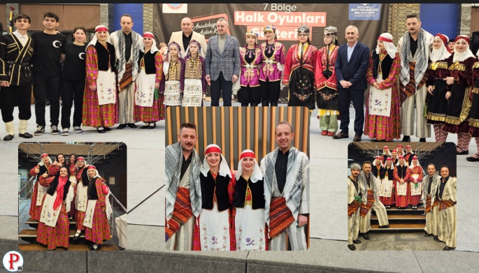 PESKA Halk Oyunları Topluluğu’ndan Anadolu'ya Açılan Kapı 7 Bölge Halk Oyunları Gösterisi 