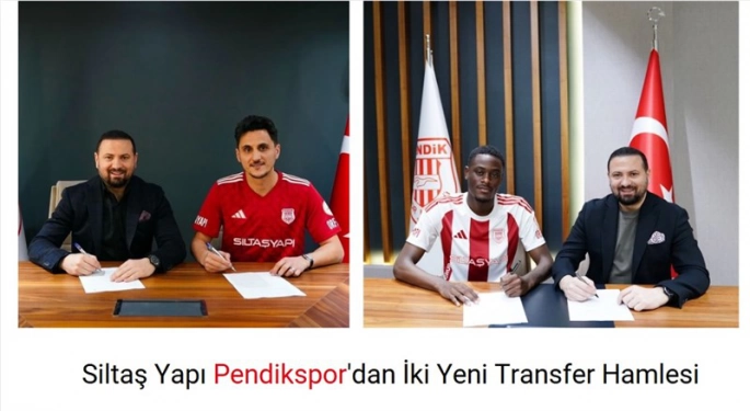 Siltaş Yapı Pendikspor'dan İki Yeni Transfer Hamlesi