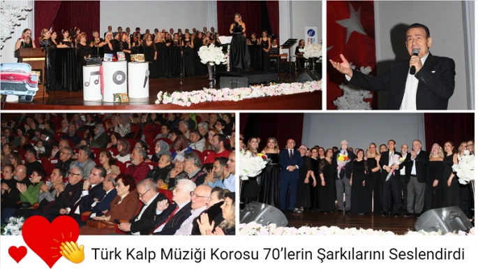 Türk Kalp Müziği Korosu 70’lerin Şarkılarını Seslendirdi