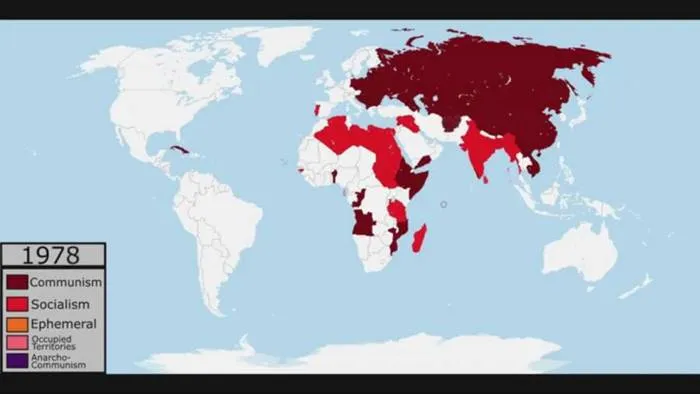1970’lerin Sonlarındaki Komünist ve Sosyalist Ülkeler